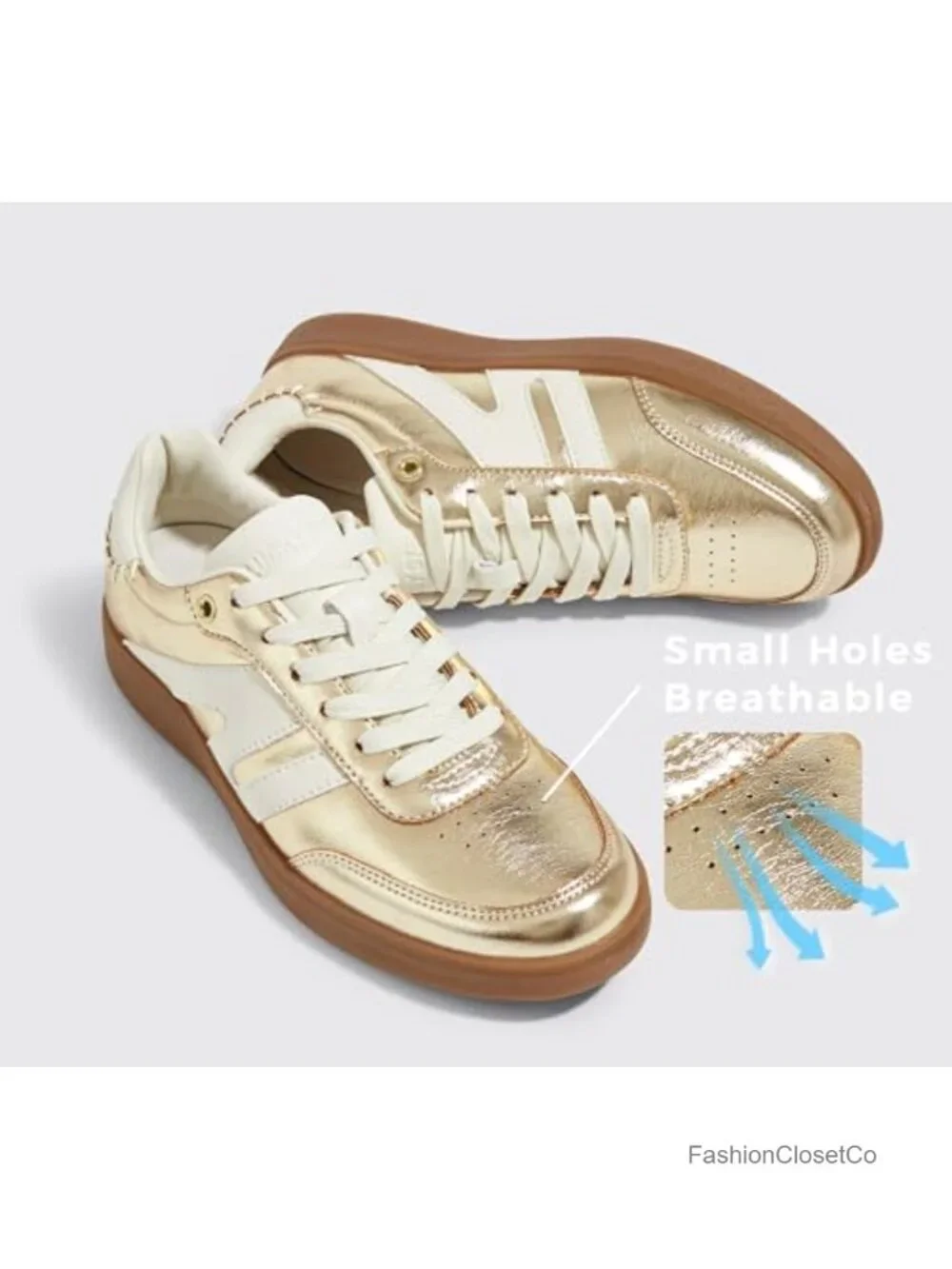 Retro Gum Sole Sneakers Genuine Leather Suede Lace-Up